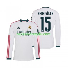 Fotbalový Dres Real Madrid Arda Guler 15 Domácí 2026/27 Dlouhý Rukáv